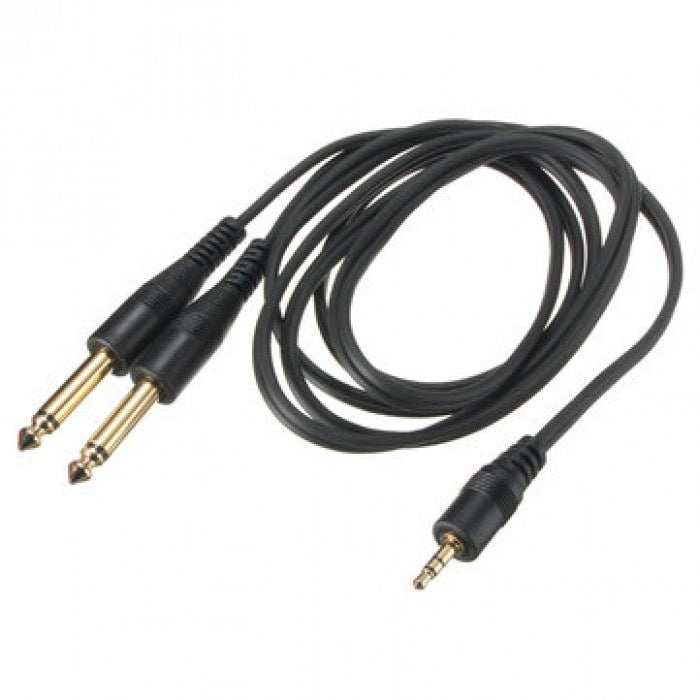 Astro Audio - 1.8m 3.5mm St To 2 X 6.35mm Jack