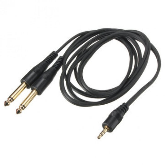 Astro Audio - 1.8m 3.5mm St To 2 X 6.35mm Jack
