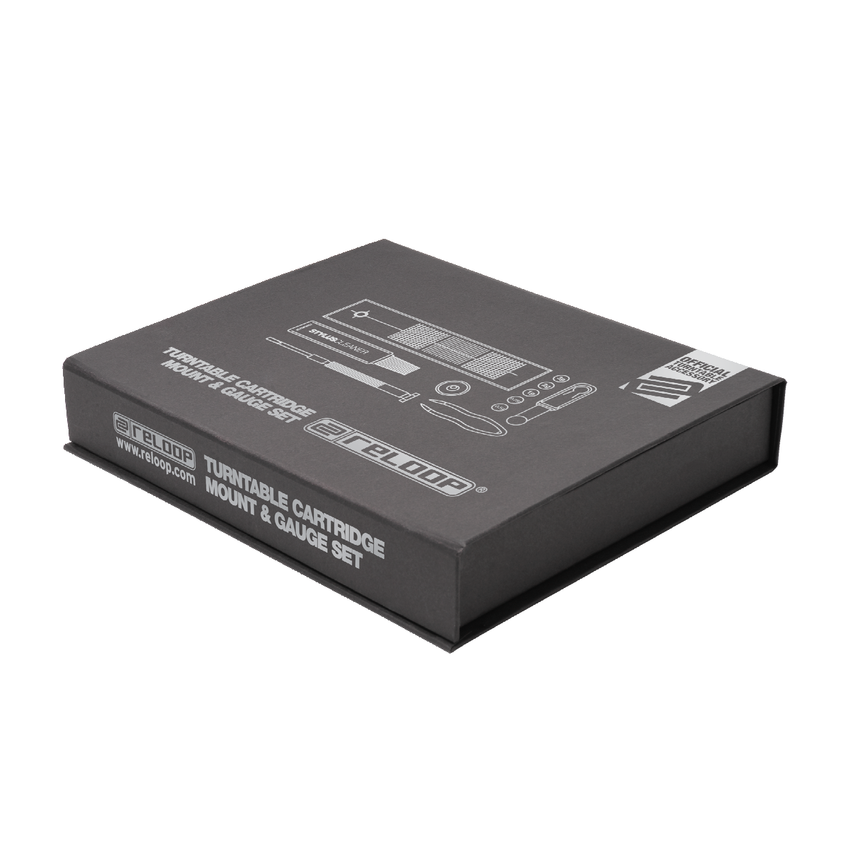 Conjunto de montagem de cartucho e medidor para toca-discos Reloop