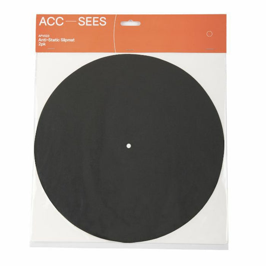 Acc-Sees Anti Static 12" Slipmats para discos de vinil (par)