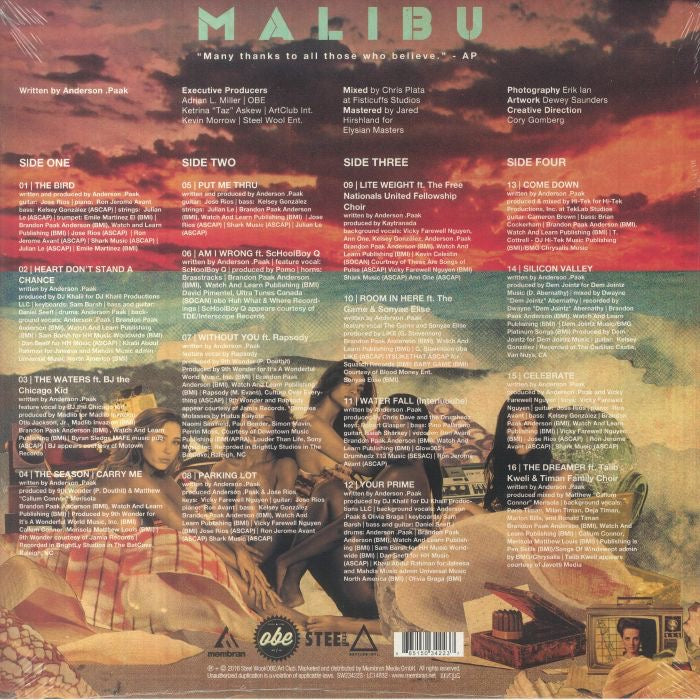 Anderson Paak - Malibu (2xLP)