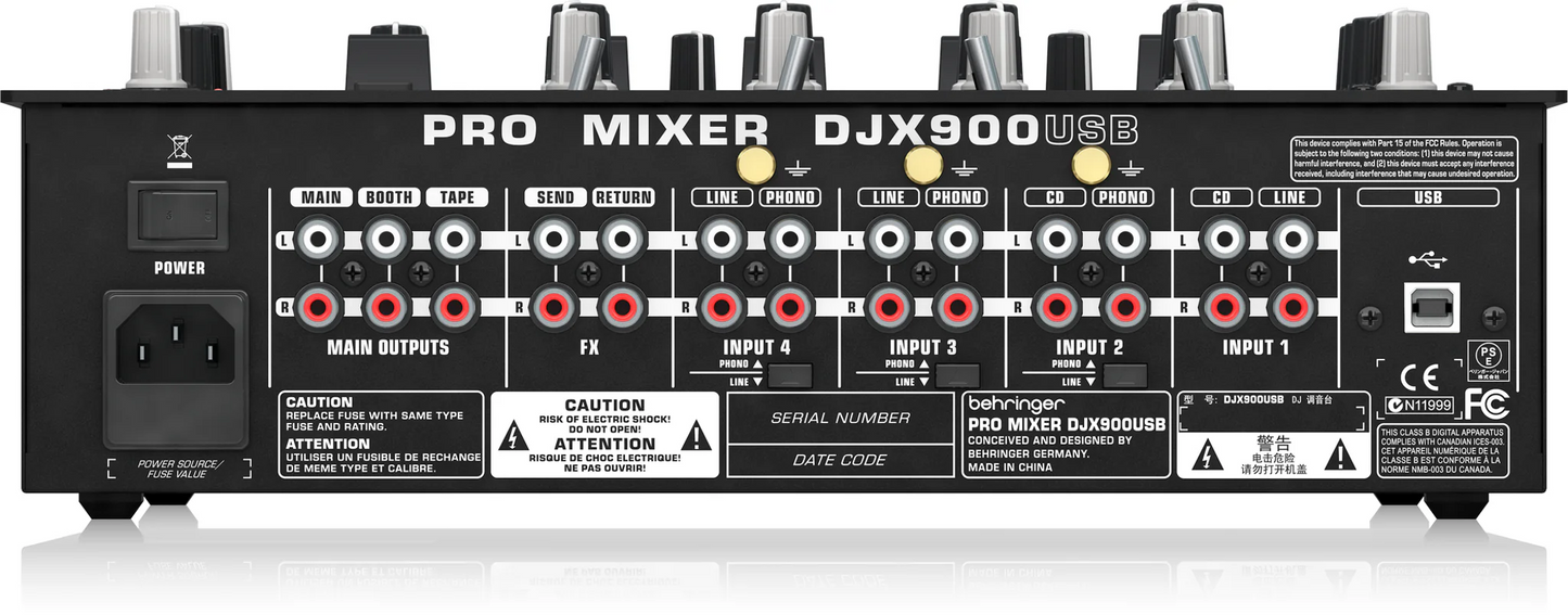 Behringer DJX900 5 Channel DJ Mixer