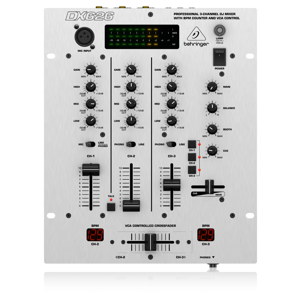 Behringer DX626 3-Channel DJ Mixer
