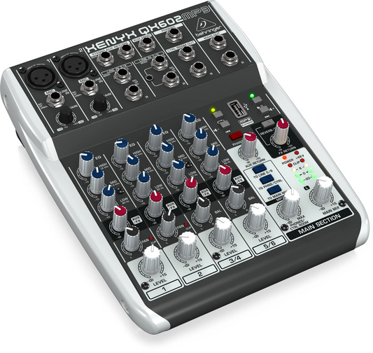 Behringer Xenyx  QX602MP3 6 Channel Mixer
