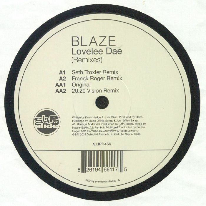 Blaze – Lovelee Dae (Remixe und Originalmix)