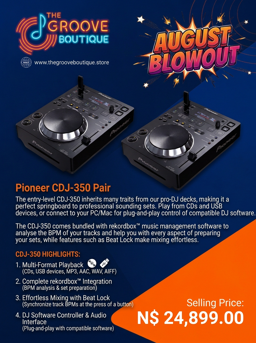 Pioneer CDJ 350 (Pair)