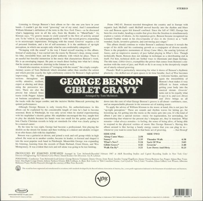 George Benson - Giblet Gravey