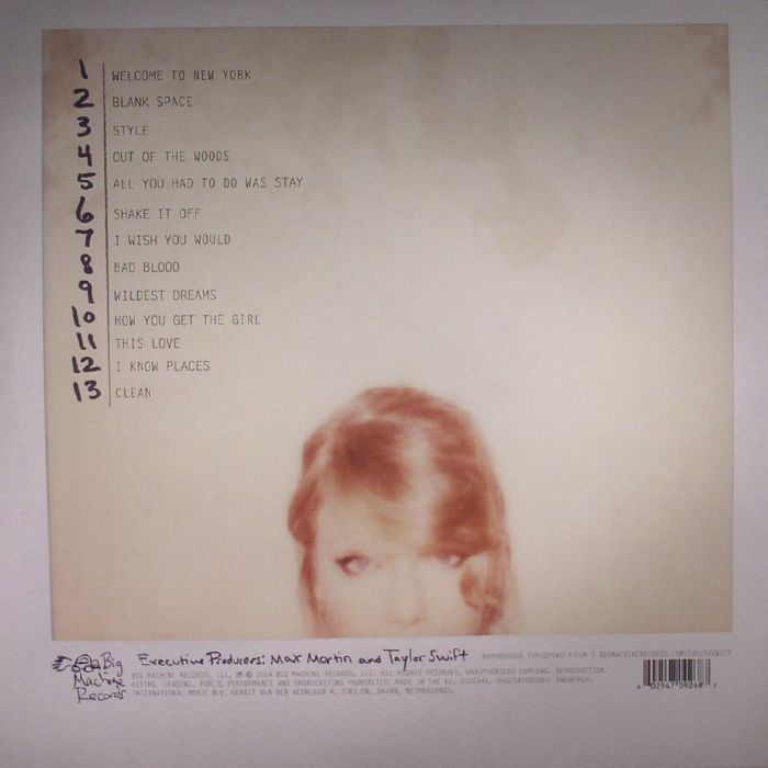 Taylor Swift - 1989 (Standard Version) 2xLP