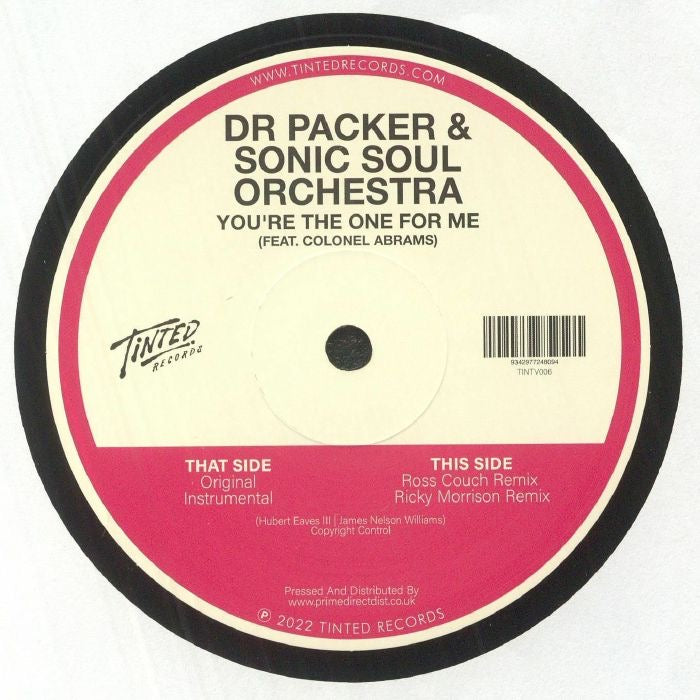 Dr Packer, Sonic Soul Orchestra, Colonel Abrams - You're The One For Me
