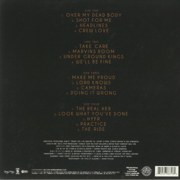 Drake - Take Care (2xLP)