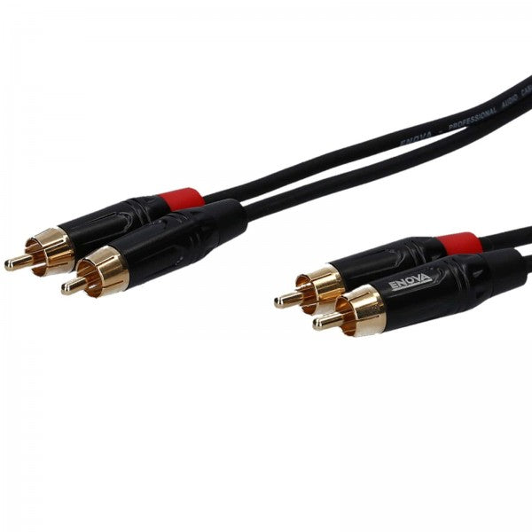 ENOVA 2 RCA x 2 RCA Stereo Cable 3m