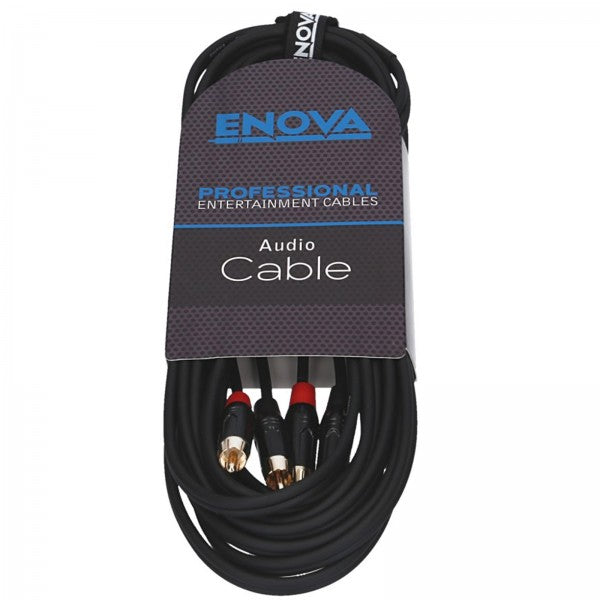 ENOVA 2 RCA x 2 RCA Stereo Cable 3m