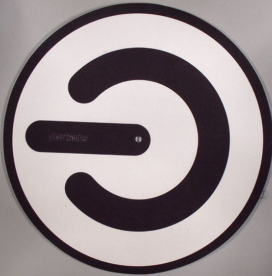 Botão liga/desliga Glowtronics 12" Record Glow In The Dark Slipmats (par)