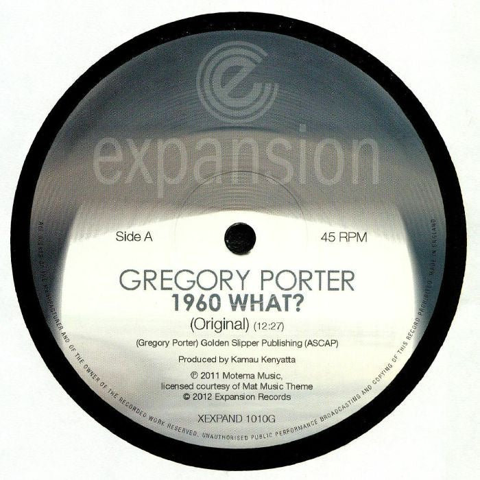 Gregory Porter - 1960 What?