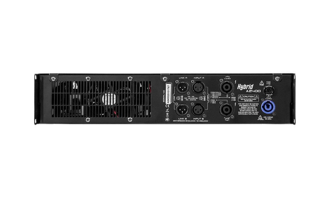Hybrd A2400MK6 Power Amp With DSP