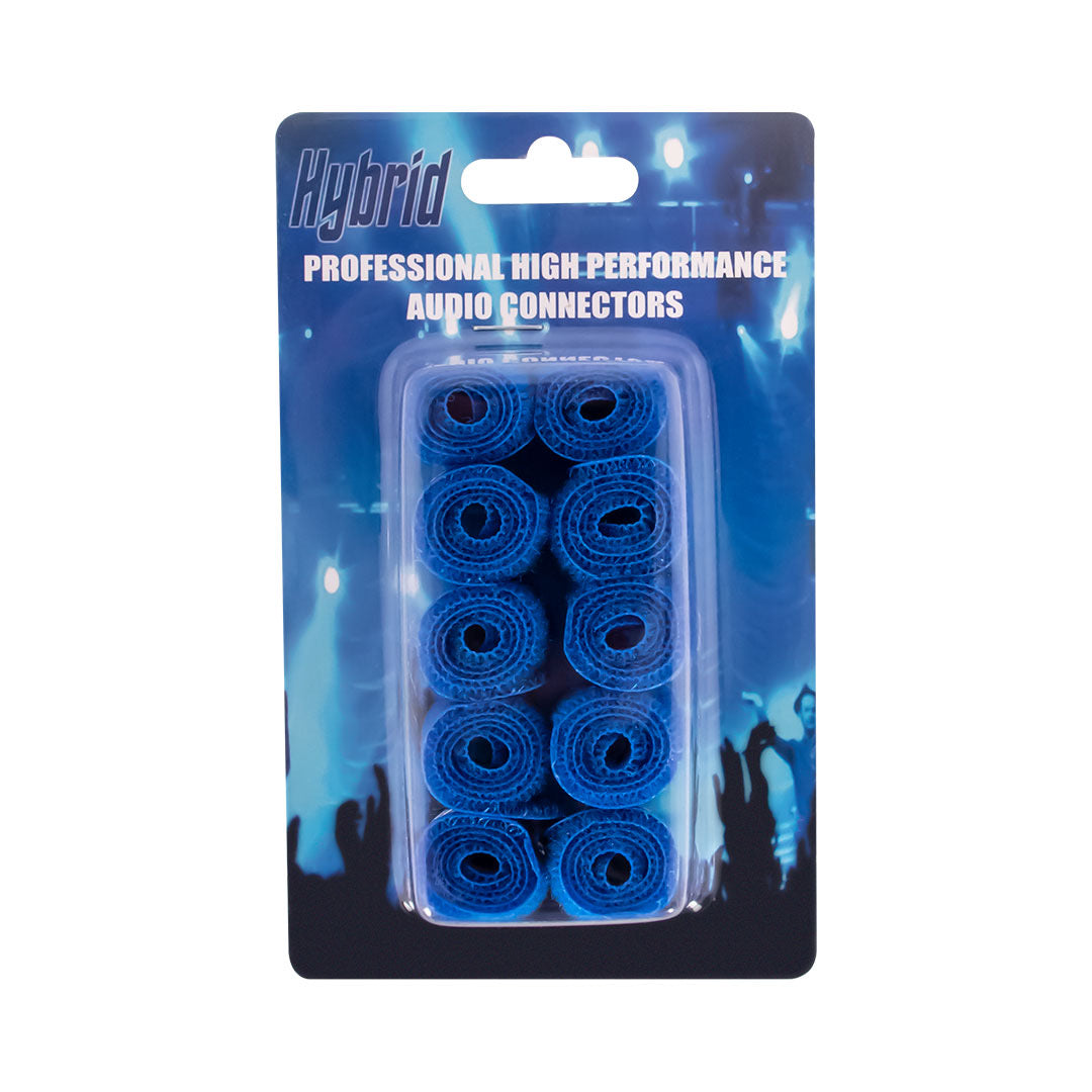 Hybrid 150mm Cable Strap 10PCS - Blue