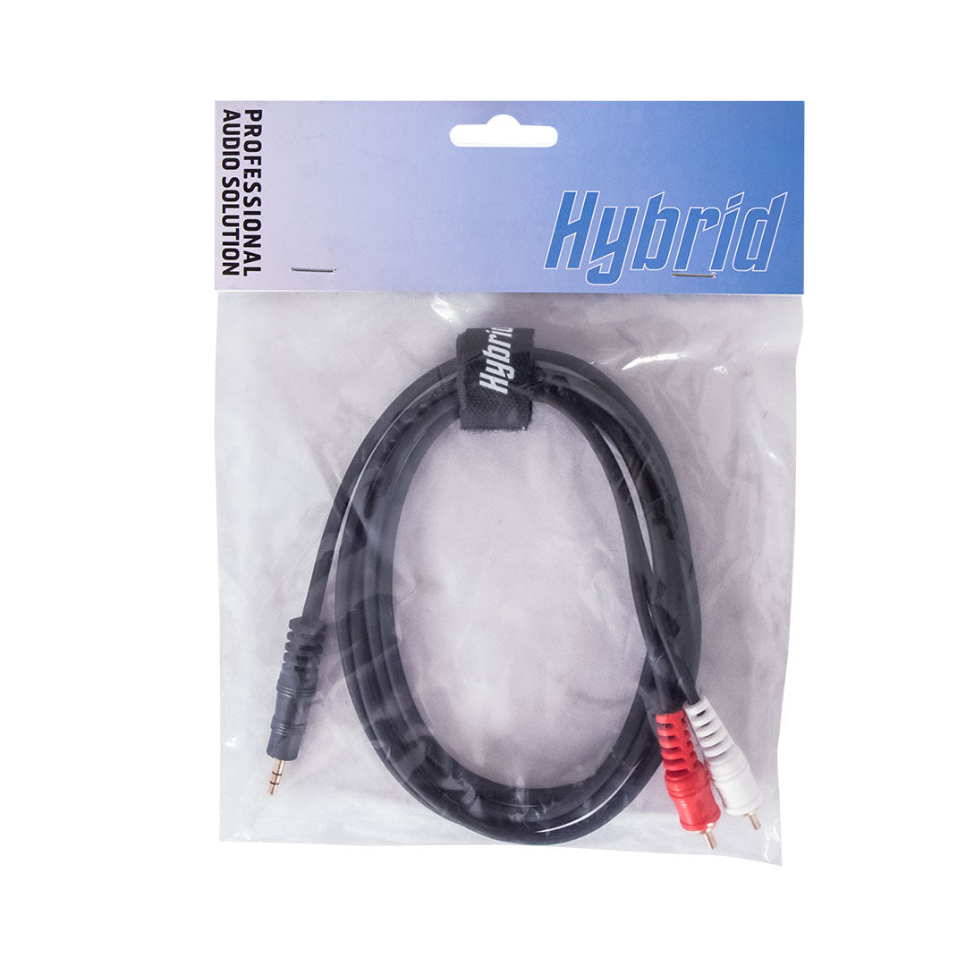 Hybrid Mini Jack Stereo - 2 X RCA 1.8M