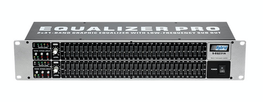 Hybrider 31-Band-Grafik-Equalizer S-EQ231A