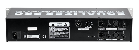 Hybrider 31-Band-Grafik-Equalizer S-EQ231A