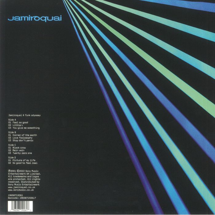 Jamiroquai - A Funk Odyssey (reissue) 2xLP