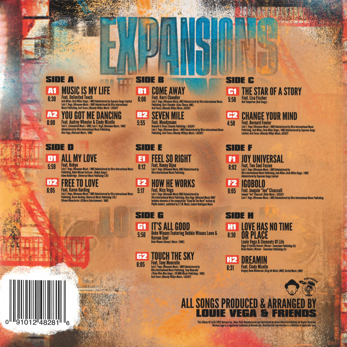 Louie Vega - Expansions In The NYC (4xLP)