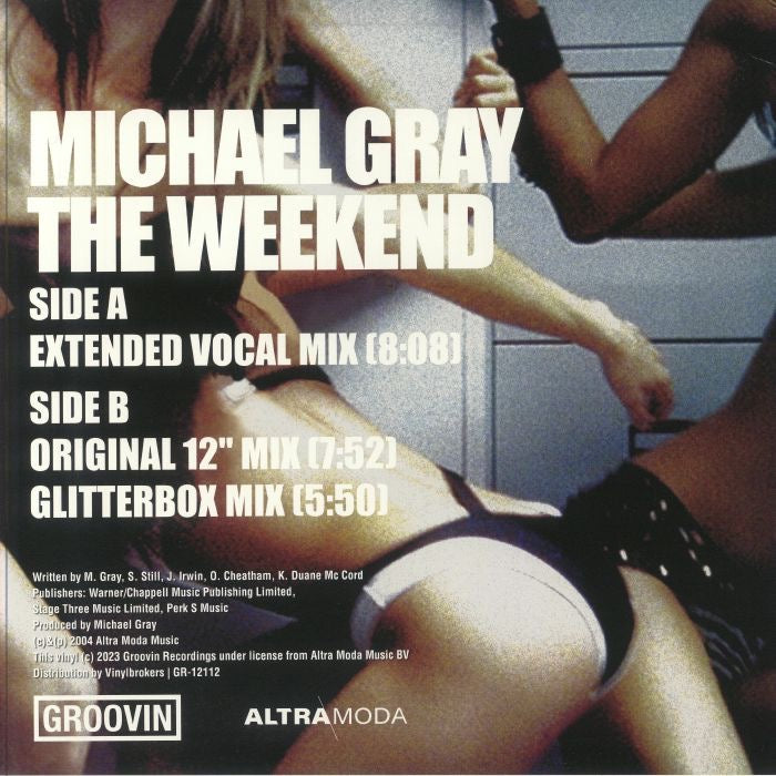 Michael Gray - The Weekend (reissue) (white vinyl 12")