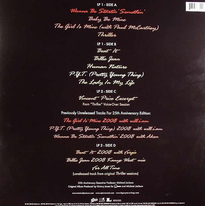 Michael Jackson - Thriller: 25th Anniversary Edition