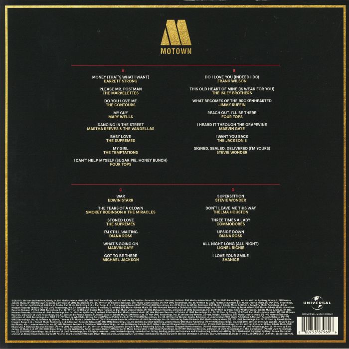 Motown- Greatest Hits (2xLP)
