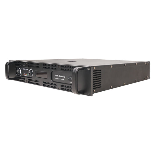 Sound Town/PowerWorks NIX-A8PRO, 2 Channel 1800W Rack Mountable Amp