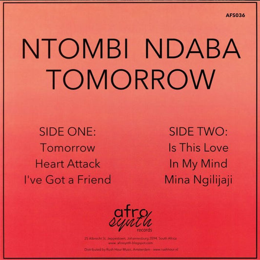 Ntombi Ndaba - Tomorrow LP+insert (reissue)