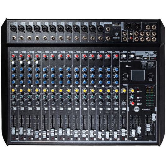 PowerWorks T-1804BT-U Analogue Mixer