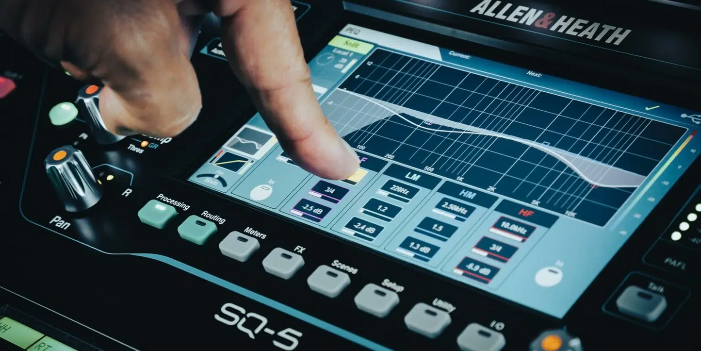 Allen & Heath SQ5 - 48-Kanal-Digitalmixer