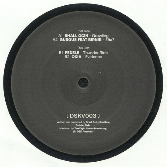 Shall Ocin, Gusgus, Fedele, Oxia - Rosnando