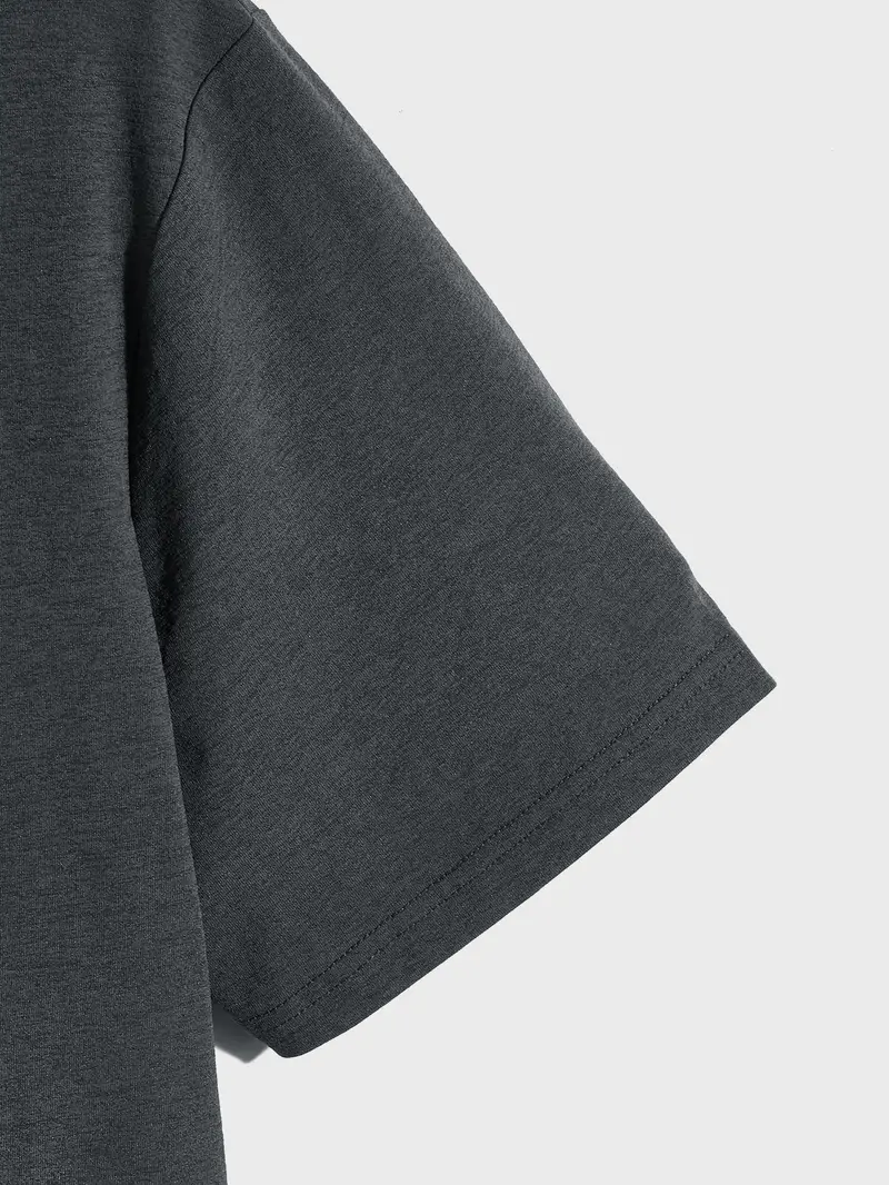 Sounds Better On Vinyl Print T-Shirt (Dark Grey)