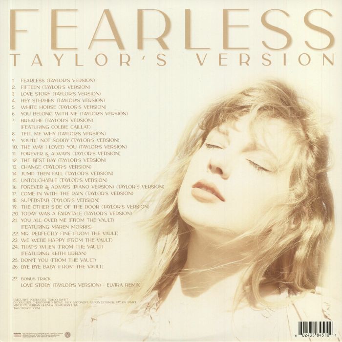 Taylor Swift - Fearless (Taylor's Version)
