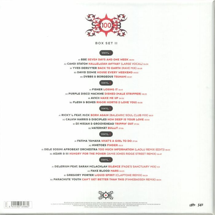Various Artists - The Ultimate Saga of House 5xLP Box Set II (Anniversary Edition)
