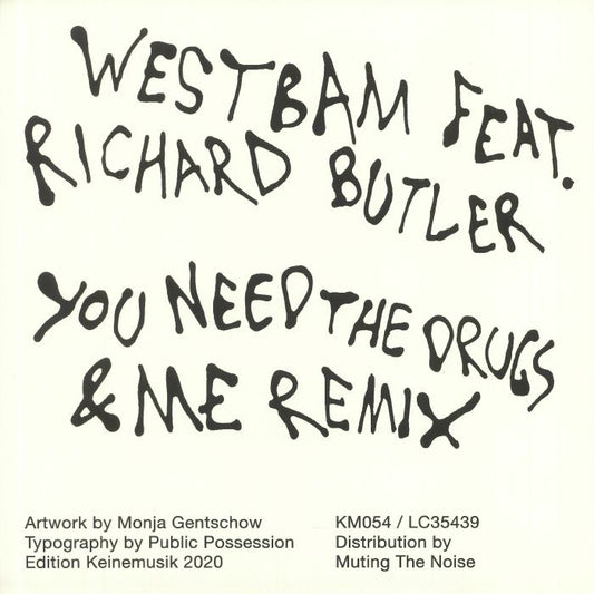 Westbam feat. Richard Butler - Você precisa das drogas (&Me Remix)
