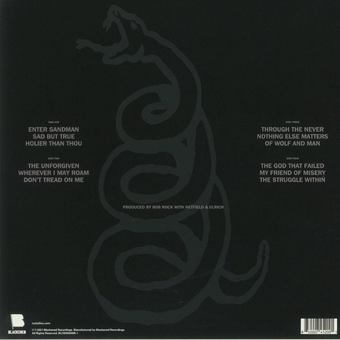 Metallica - Metallica (The Black Album) (Remastered)
