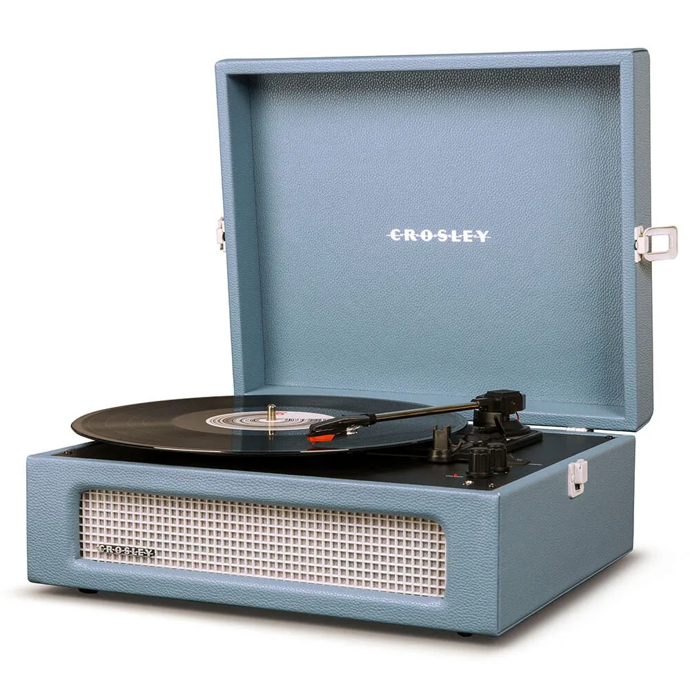 Crosley Voyager Turntable [Washed Blue]