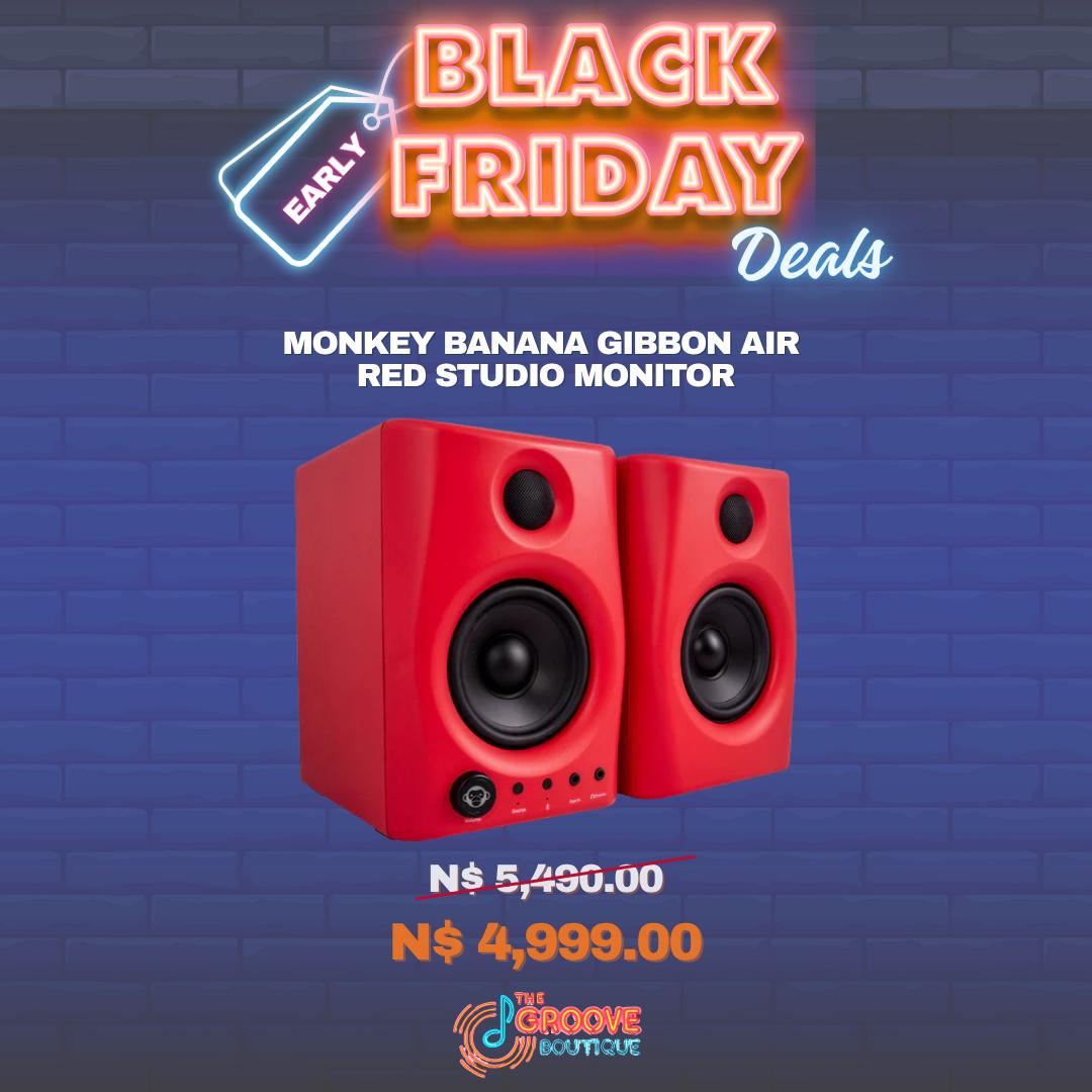 Monkey Banana Gibbon Air Red Studio Monitor (Pair)