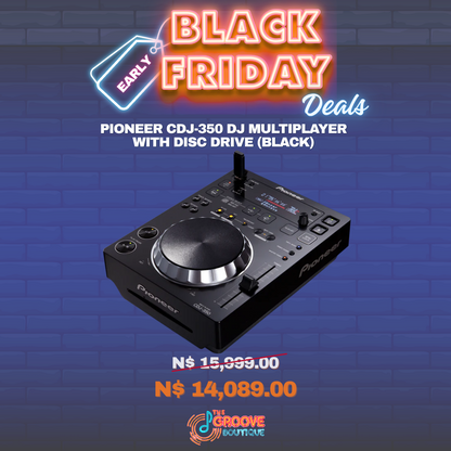 Pioneer CDJ-350 DJ multi player with disc drive (black)