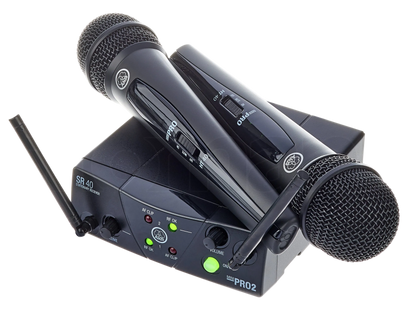 AKG - WMS40 Mini Conjunto Vocal Duplo