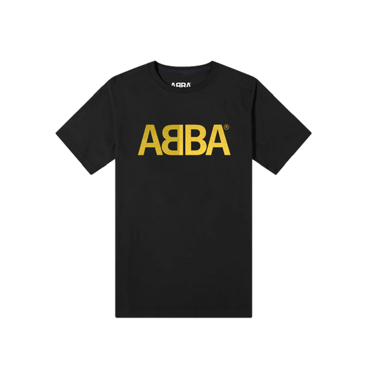 Abba Gold Logo T-Shirt