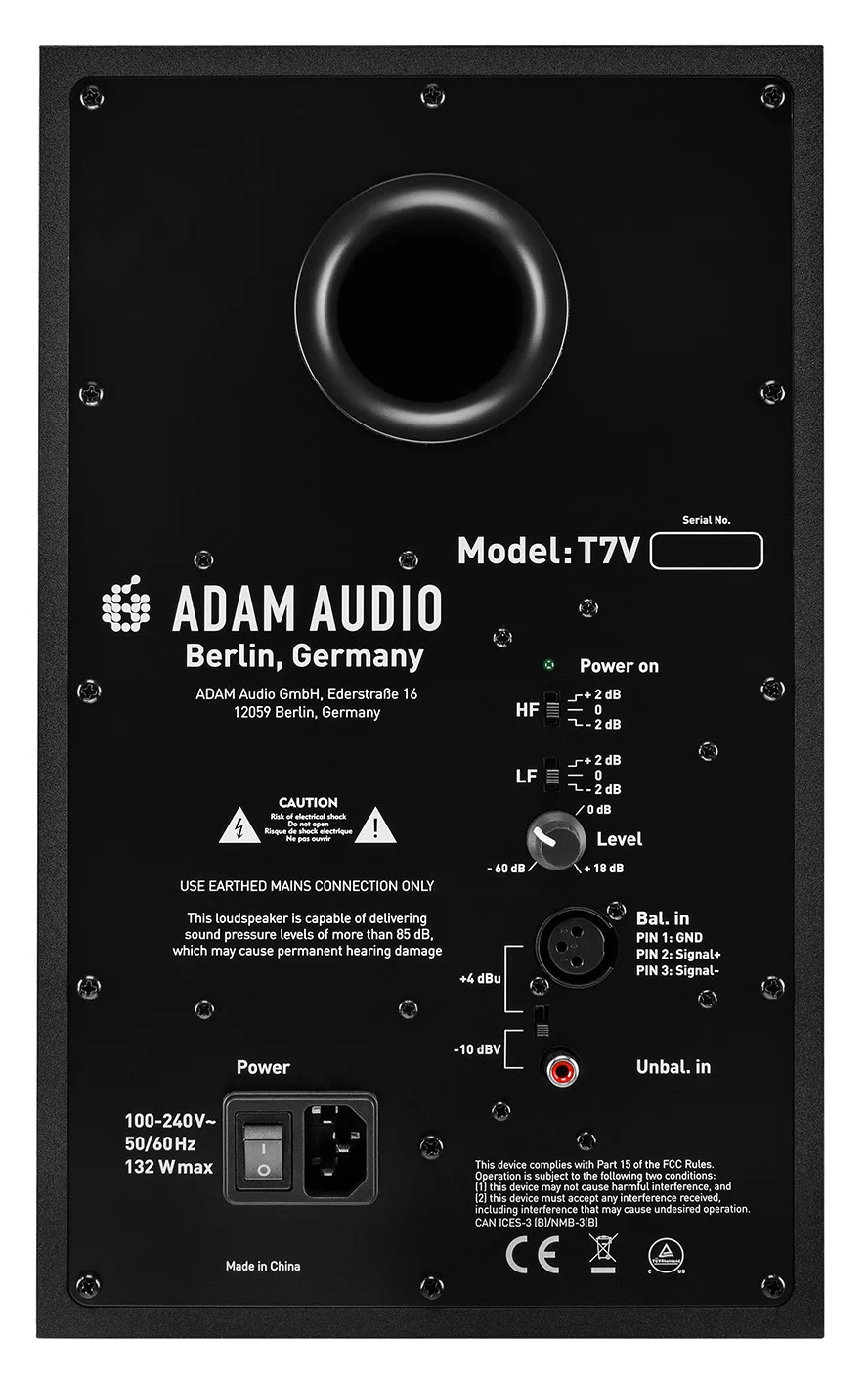 Adam Audio T7V Active Studio Monitor (Each)