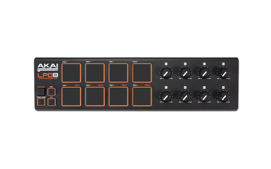Controlador Akai LPD8 8 Pad