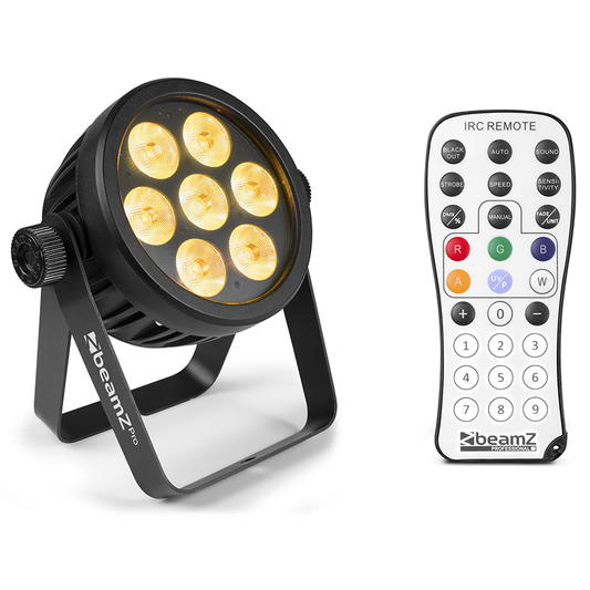 Beamz Pro - Aluminium LED Par 7x10W 4in1 [Enquire for Pricing]