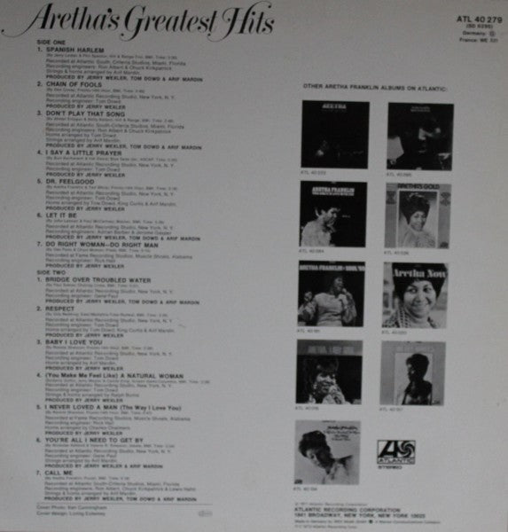 Aretha Franklin - Aretha's Greatest Hits