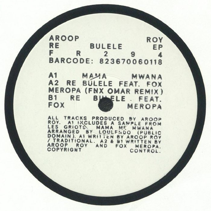 Aroop Roy - Re Bulele EP