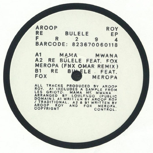 Aroop Roy - Re Bulele EP