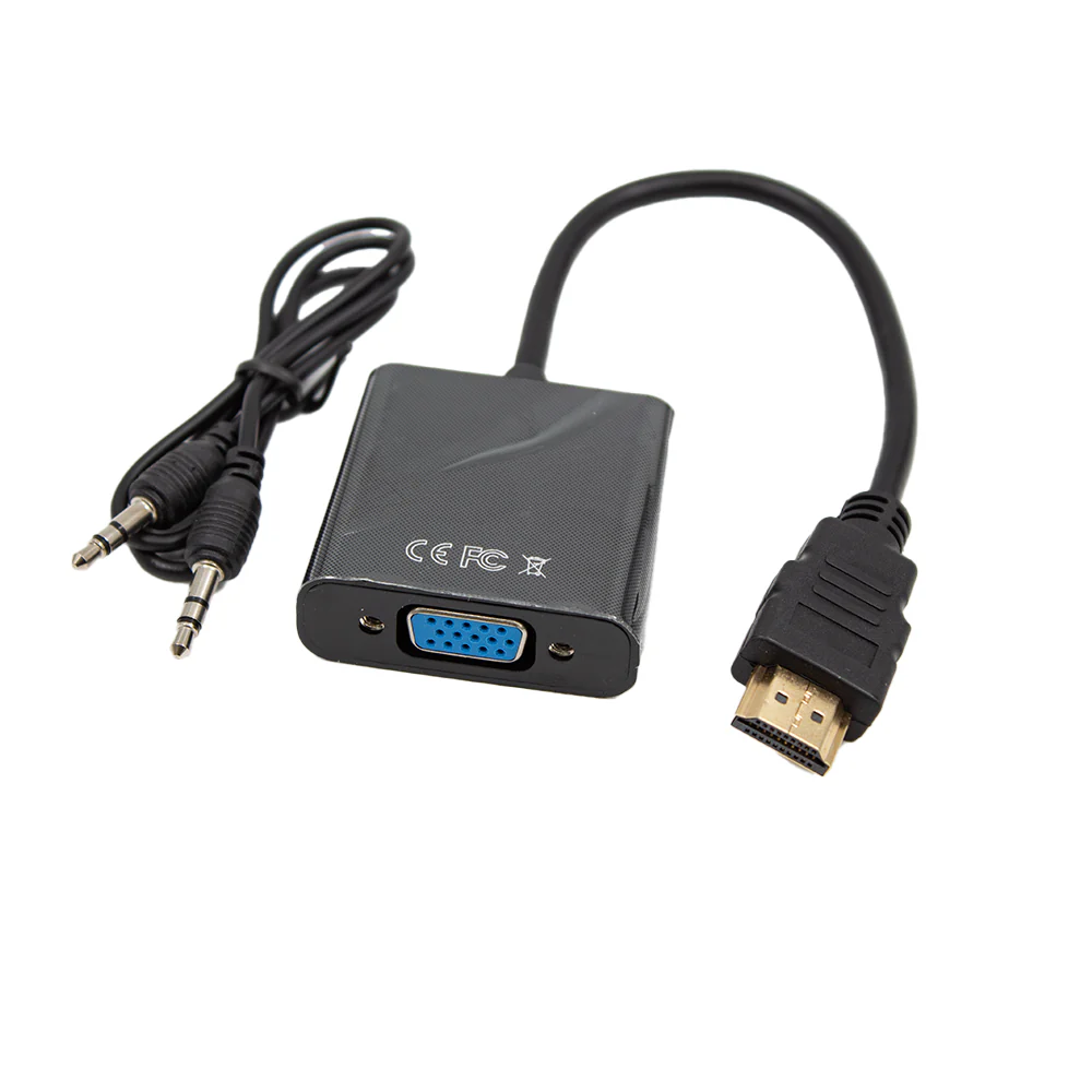 Astro Audio - HDMI Adapter Male to VGA Female Adapter (with cable)